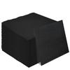 50 Pieces 3-ply Black Napkin Cocktail Napkins Beverage Napkins Dessert Napkins Disposable Paper Napkins for Wedding Birthday Party Paper Dinner Napkins view 1