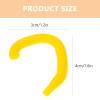 LALAFINA 5pcs Silicone Ear Protectors for Masks Ear Saver Hooks Colors Comfortable and Wear-Resistant view 2