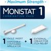 Monistat 1-Dose Treatment, 1 Ovule Insert & External Cream (Pack of 2) view 2
