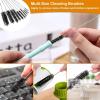 11pcs Long Pipe Cleaner Set, Flexible Drain Brush, Flexible Long Drain Brush Extra Long Flexible Tube Cleaning Brush Fridge Cleaning Tool for Cleaning Pipes, Keyboards, and Hard to Reach Areas view 4