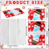 24 Packs Travel Size Tissue Pocket Slim Pack Facial 3 Ply Wallet Size Pocket Tissues for Travel Wedding Party Favors, 6 Styles(Snowman) view 2