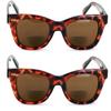 V.W.E. 2 Pairs Women Bifocal Reading Sunglasses Reader Glasses Large Oversized Bold (2 Tortoise, 1.50, multiplier_x) view 3