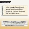 Thunderbird Bars Energy Snack, Gluten-Free with Protein, Healthy Real Food, Vegan Paleo Non-GMO, No Added Sugar, Snickerdoodle Cashew Tahini Flavor (12 Count, 1.7 oz. Bars) view 2
