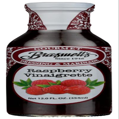 Braswell's Raspberry Vinaigrette Gourmet Dressing & Marinade, 12 Fluid Ounce (Pack of 6)