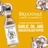 BRIANNAS - Home Style Garlic Vinaigrette Dressing  Fine Salad Dressing made with Premium Ingredients - Gluten Free, Vegan, & Kosher Dressing - 12 oz. Bottles - 6 Pack view 3