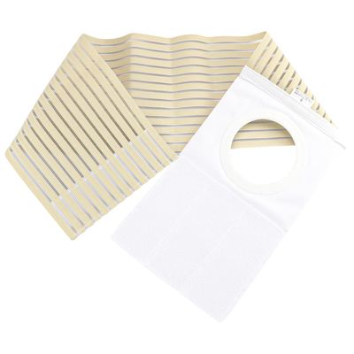 YOLUFER Ostomy Belt Ostomy Hernia Support Belt Abdominal Binder Band for Men and Women (Medium)