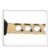 VENOAL Fashion Round Reading Glasses Women Men, Blue Light Blocking Computer Flat Glasses, Anti Eye Strain/Glare Readers (Color : Black-Gold, Size : +100) view 4