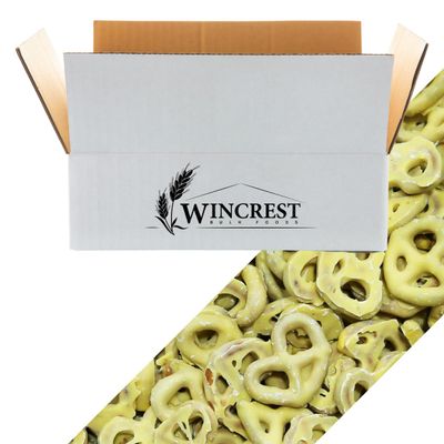 WinCrest Lemon Creme Yogurt Pretzels - 3 Lb Case
