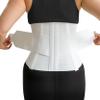 Alpha Medical Breathable Back Brace  Lumbar Support for Men & Women | Relieves Upper & Lower Back Pain | Herniated Disc, Sciatica, Scoliosis Relief, Posture Correction | L0625 (Small White) view 1