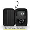 AGOZ Carrying Case Compatible with Contour Next Blood Glucose Monitor, Contour Next EZ Glucometer Travel Pouch Holster - Contour Next Glucose Meter Protective Cover Holder with Wrist Strap (Black) view 2