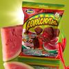 Sweetzo - Sweet and Spicy Hard Candies Covered in Chili Powder, Watermelon Flavored Individually Wrapped Mexican Candies for Sharing, Pinatas or Goody Bag Fillers, 6 ounce Bags, Pack of 2 (Watermelon) view 3