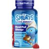 The Smurfs Gummies for Kids with Chamomile & Lemon Balm for a Restful Sleep Age 3+ | Non-Habit Forming | Made with Real Fruit in a Smurf Berry | Doctor Developed | 100 Gummies (100 Count, Melato) view 1