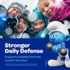 The Smurfs Immune Support Supplement Vitamins for Kids with Elderberry, Zinc, Vitamin C & D for Immune Defense Age 3+ | Made with Real Fruit in a Smurf Berry | Doctor Developed & Non-GMO | 80 Gummies view 3