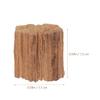 Hemoton 1 Pack Oak Chips French Whisk Wine Making Supplies Oak Chips for Aging Whiskey Cubes Pieces for Aging Whiskey Red Wine Making Chips Wine Chips France Chips view 2
