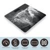 Black White Highland Cow Digital Scale for Body Weight Smart Weight Scale Bathroom Body Scale for Home Bedroom view 3