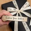 100 Yards Custom Memorial Ribbons Personalized with Logo-Personalized Ribbons for Party Favors-Personalized Ribbons for Wedding Favors-Memorial Ribbons (50 Yards,38mm) view 2