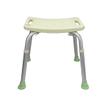 7 Level Adjustable Heights Shower Chair, Lightweight Shower Chair, with Free Grab Bar, Plastic Chair Bath Seat, Bathroom Chair, Shower Stool for Inside Shower ( Color : Light green A , Size : 50*47*41 view 1