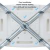 7 Level Adjustable Heights Shower Chair, Lightweight Shower Chair, with Free Grab Bar, Plastic Chair Bath Seat, Bathroom Chair, Shower Stool for Inside Shower ( Color : Light green A , Size : 50*47*41 view 3