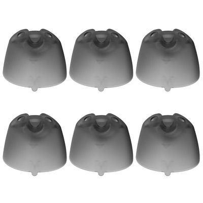 FCS Pack of 6 Hearing Aid Domes Sleeve Earwear 3.0 Compatible with Signia CROS Pure Charge&Go 3AX M with Signia Hearing Aids with Improved miniReceivers 3.0 and Eartips 3.0 | (Medium Vented)