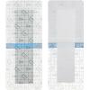 25 Pcs Waterproof Shower Protector Bandage 4"x8" for Post Knee Replacement Hip Surgery Long Surgical Incision Adhesive Larger Wounds Cover Island Dressing Bordered Gauze view 1