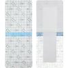 25 Pcs Waterproof Shower Protector Bandage 4"x12" for Post Knee Replacement Hip Surgery Long Surgical Incision Adhesive Larger Wounds Cover Island Dressing Bordered Gauze view 1