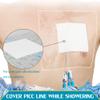 25 Pcs Waterproof PD Dialysis Catheter Wound Cover Shields Island Dressing Bandages for Showering Picc Line Chest Peritoneal Chemo Port Feeding Tube G-Tube Water Barrier Protector, 6"x6" view 2