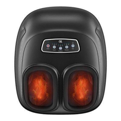 CILI FSA Eligible HSA Shiatsu Foot Massager Machine,Electric Heated Feet Massager for Plantar Fasciitis, Kneading Vibration Compression, Detachable Sleeve,Christmas Gifts for Dad Men
