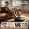 CILI FSA Eligible HSA Shiatsu Foot Massager Machine,Electric Heated Feet Massager for Plantar Fasciitis, Kneading Vibration Compression, Detachable Sleeve,Christmas Gifts for Dad Men view 4