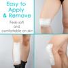10 Pcs Breathable Knee Replacement Surgery Island Dressing | 4x12 Inch Long Post Surgery Bordered Gauze Bandage with Adhesive Border + Absorbent Dressing Pad, Hip Surgery Large Wound Incision Recovery view 2