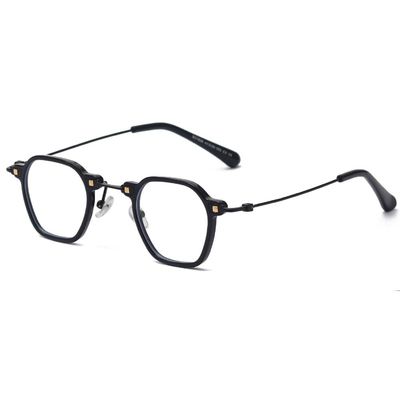 VENOAL Classic Round Reading Glasses Women Men, Blue Light Blocking Computer Flat Glasses, Anti Eye Strain/Glare Readers (Color : Black, Size : +200)
