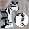 FBITE Knee Hip Brace - Adjustable Knee Support Brace for Swollen ACL, Tendon, Ligament and Meniscus Injuries - Universal size - Sold as Single Unit,White-Right view 3