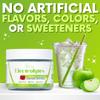 Zero Sugar - Apple Candy Electrolytes Powder - Refreshing Hydration - Caffeine Free Energy with All Natural Ingredients - Vegan, Keto, and Paleo - Sugar Free Electrolytes Drink Mix - with 30 Servings view 3