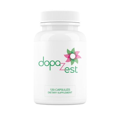 DopaZest- Support for Mental Clarity, Covid Brain and Brain Fog*. (120 Capsules)