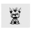 Azeeda 2 x 'Punk Yorkie' Microfibre Lens/Glasses Cleaning Cloths (LC00020971) view 1