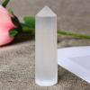AtkitS 1PC Natural Stone Selenite Crystal Point Wand Meditation Home Decoration Reiki Tower Beautiful Ornament Gift (Size : 70-80mm) view 1