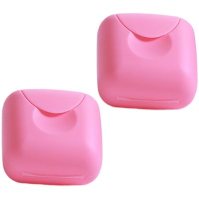 2pcs Packing Box Storage Box Foldable Holder Plastic Container Portable Pouch Carrier Storage Box for Case for Cups