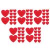 DOITOOL 60 Pcs Heart Shaped Adhesive Bandages Breathable Waterproof Wound Protection Patches Small Self Adhesive Bandages for First Aid Finger Care view 1