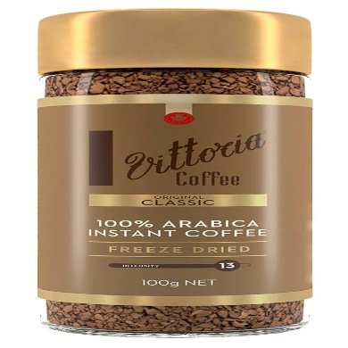 Vittoria Freeze Dried Instant Coffee 100g (Classic)
