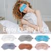 3 Pcs Plush Sleep Masks, Ultra Cute Soft Sleep Eye Cover, Blindfold Travel Sleep Masks for Kids Men Women, with Elastic Strap, Adjustable for Kids Adult (Beige,Pink,Grey) view 4