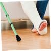 FELTECHELECTR 6pcs Skid Crutch Pads for Walking Sticks Rubber Tips for Stability and Shock Absorption for Elderly and Outdoor Use Black Grey Yellow view 4