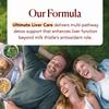 AFC Japan Ultimate Liver Care Cleanse Detox Supplement Formula  Supports Healthy Liver Function with Amino Acid L-Ornithine, L-Citrulline, L-Cystine, and Turmeric Extract, 90 Veggie Capsules view 4