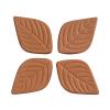 IOOOFU 10Pcs Smoke Cigars Humidifier Sugar Saver Softener Leaf Clay Hydrostone Terracotta Humidifying Stone Brown Sugar Keeper Clay view 3