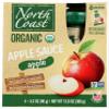 North Coast Organic Apple Sauce in Pouch, 4 Packs, Non GMO, 12.8 Ounces (Pack of 6) view 1
