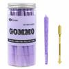 GOMMO 50 Pack Pre Rolled Cones King Size Cones Rolling Paper 109mm Natural Purple Rolling Papers with Golden Packing Spoon Included view 1