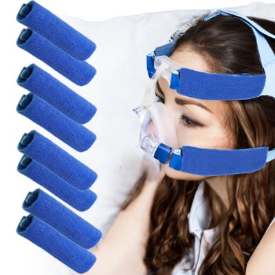8-Pack CPAP Headgear Covers - CPAP Strap Covers CPAP Strap Cushions Pads Compatible for CPAP Headband Cover, Extend CPAP Strap Useful