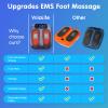 Electric Foot Massager with Heat for Neuropathy Plantar Fasciitis Pain FSA HSA Eligible Vibration Shiatsu Heated Foot Massager Pain Circulation Feet Massager for Pain Relief Improve Muscle Relaxation view 3