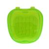 Ellylian Denture Bath Box Cup, Complete Clean Care for Dentures, Clear Braces, Mouth Guard, Night Guard & Retainers,Traveling view 2
