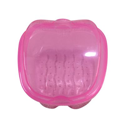 Ellylian Denture Bath Box Cup, Complete Clean Care for Dentures, Clear Braces, Mouth Guard, Night Guard & Retainers,Traveling