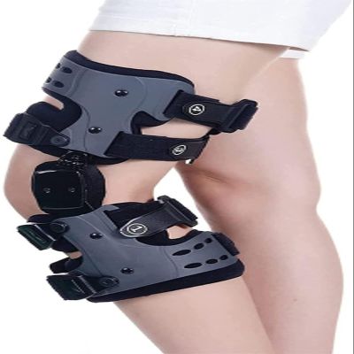FBITE Leg Stabilizer, Adjustable Knee Joint Support for Meniscus Tear,Relieves ACL,Arthritis, Universal size, Sold as Single Unit,Left