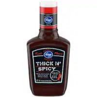 2 Bottles 18 oz. Thick N Spicy Barbecue Sauce